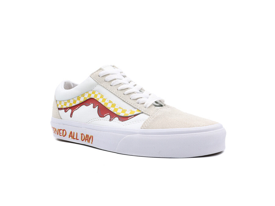 VANS UA OLD SKOOL TRUE WHITE