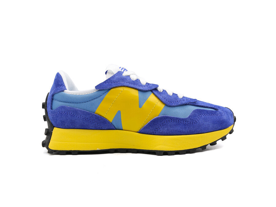 NEW BALANCE 327 WARPED ESSENTIALS MARINE BLUE