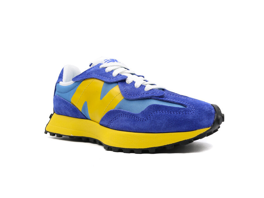 NEW BALANCE 327 WARPED ESSENTIALS MARINE BLUE