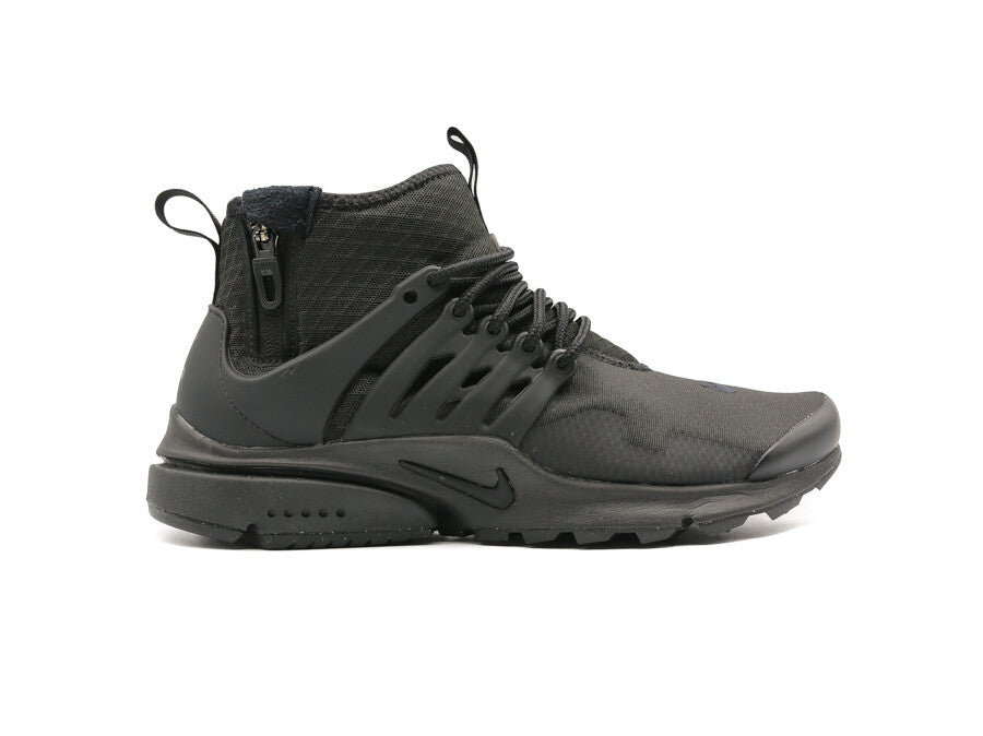 NIKE AIR PRESTO MID UTILITY BLACK BLACK