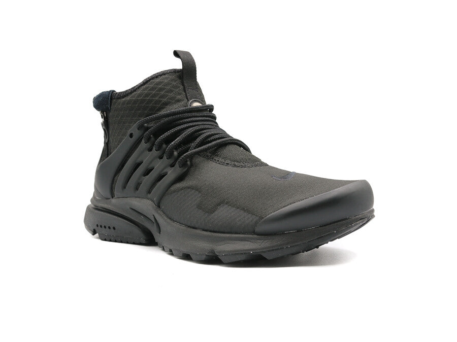 NIKE AIR PRESTO MID UTILITY BLACK BLACK