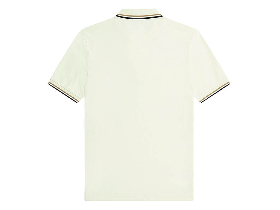 POLO FRED PERRY TWIN TIPPED CREAM
