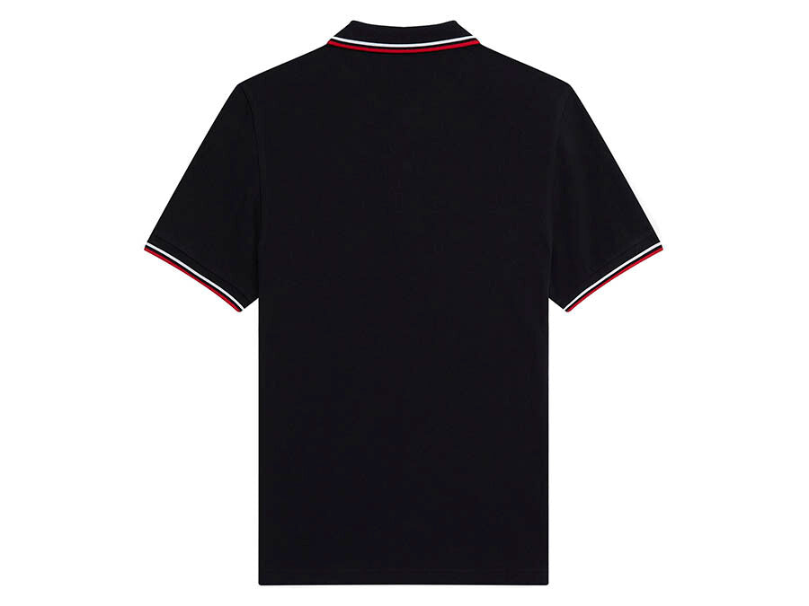 POLO FRED PERRY TWIN TIPPED NAVY RED