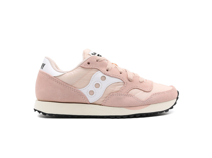 SAUCONY DXN TRAINER VINTAGE - PEACH WHITE
