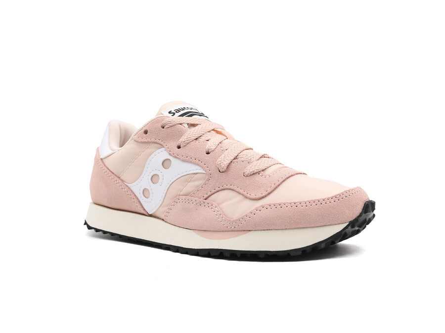 SAUCONY DXN TRAINER VINTAGE - PEACH WHITE