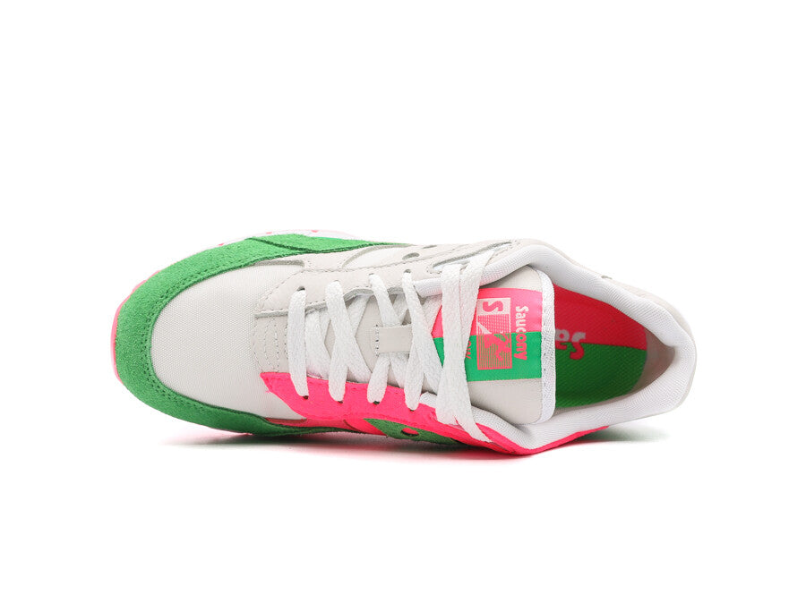 SAUCONY SHADOW 6000 - GREEN WHITE