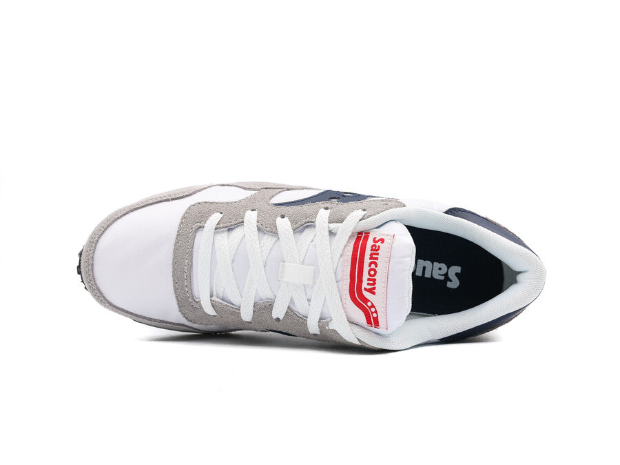 SAUCONY DXN TRAINER VINTAGE - WHITE NAVY