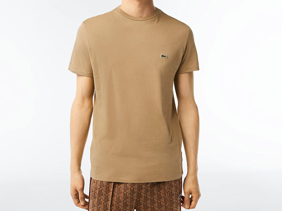 CAMISETA LACOSTE CLASSIC BROWN
