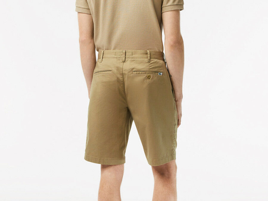 PANTALÓN CORTO LACOSTE BROWN