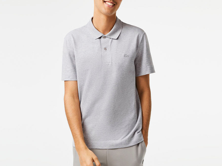 POLO LACOSTE ACTIVE COLLECTION SILVER CHINE