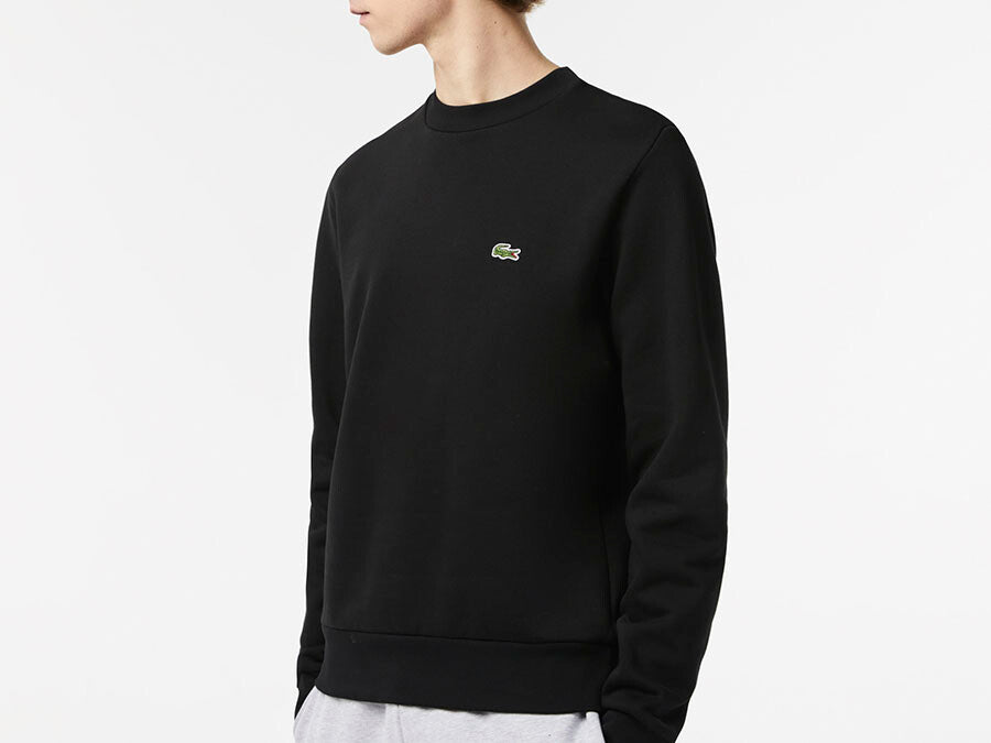 SUDADERA LACOSTE CREW BLACK