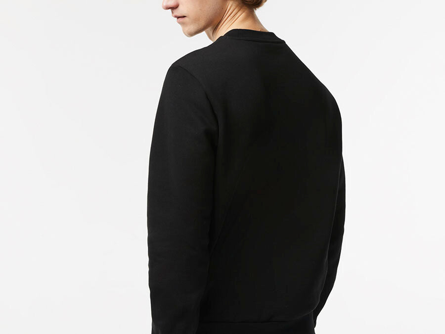 SUDADERA LACOSTE CREW BLACK