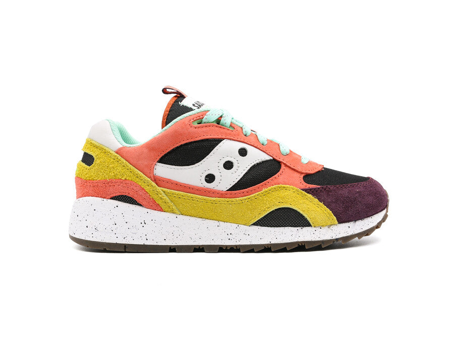 SAUCONY SHADOW 6000 - CORAL MUSTARD