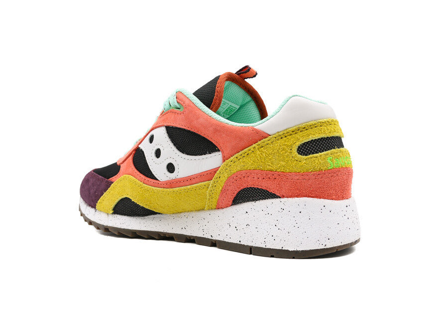 SAUCONY SHADOW 6000 - CORAL MUSTARD