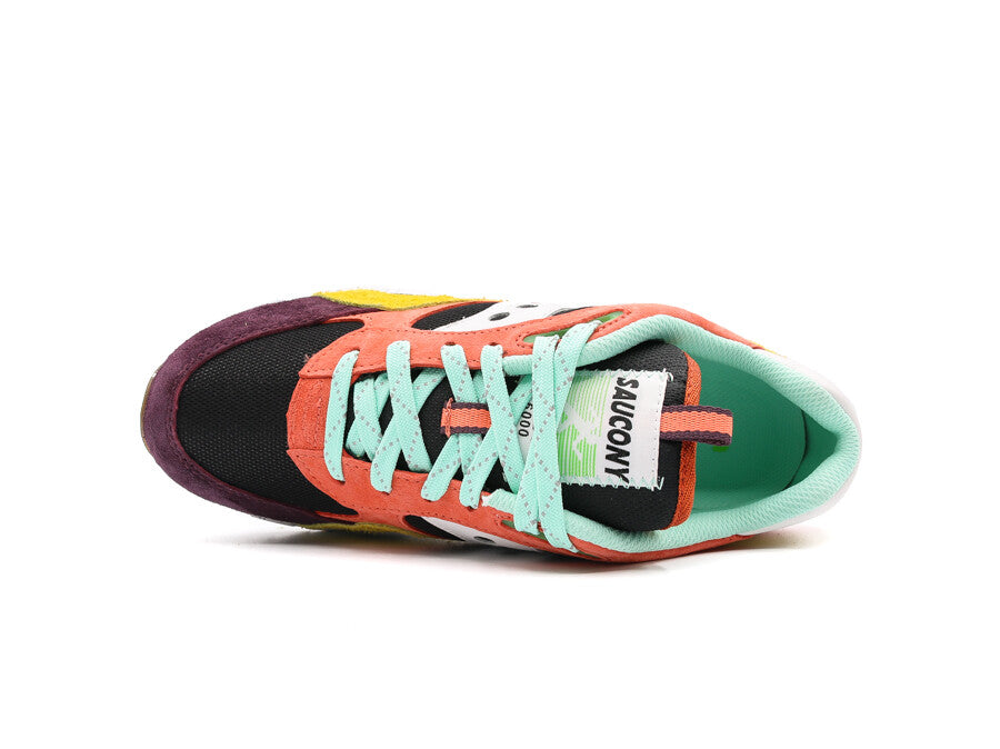 SAUCONY SHADOW 6000 - CORAL MUSTARD