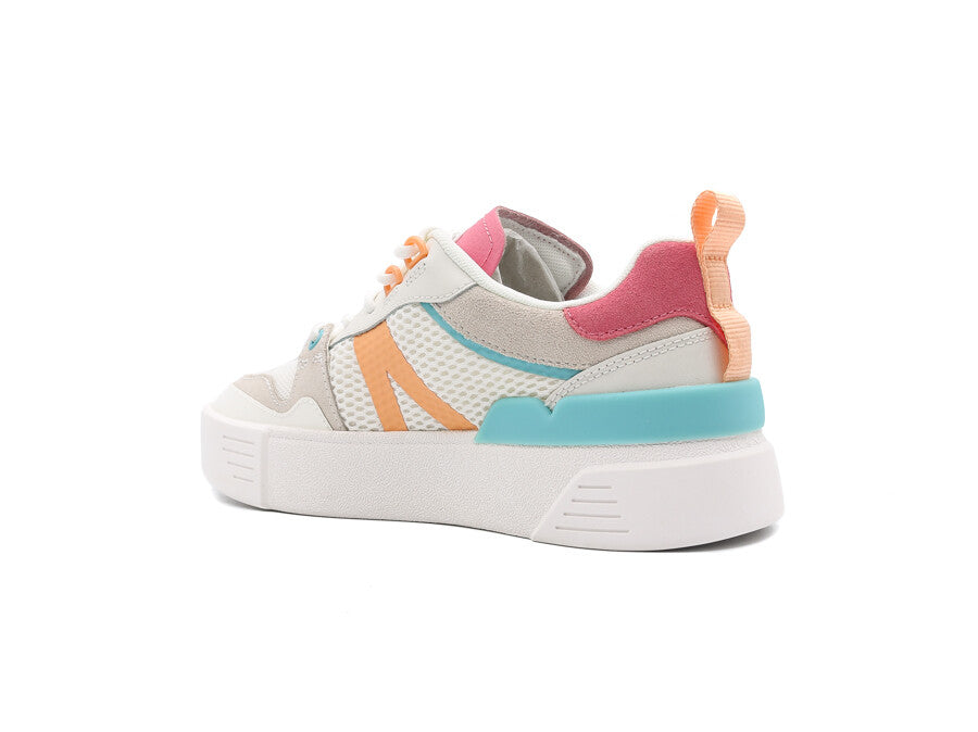 LACOSTE L002 LEATHER HEEL POP