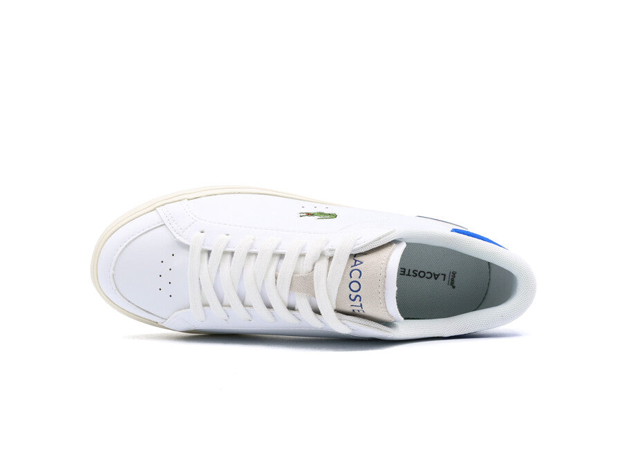 LACOSTE POWERCOURT WHITE DARK BLUE
