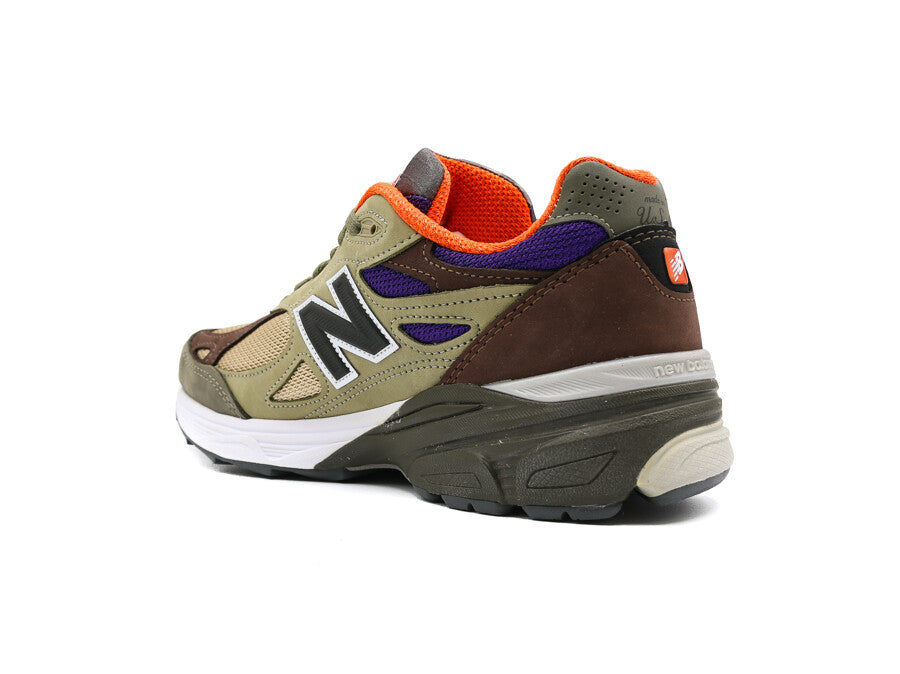 NEW BALANCE  MADE IN USA 990V3 BROWN