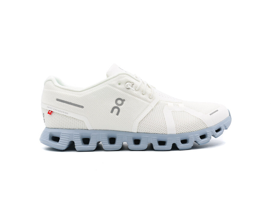 ON CLOUD 5 WHITE CHAMBRAY