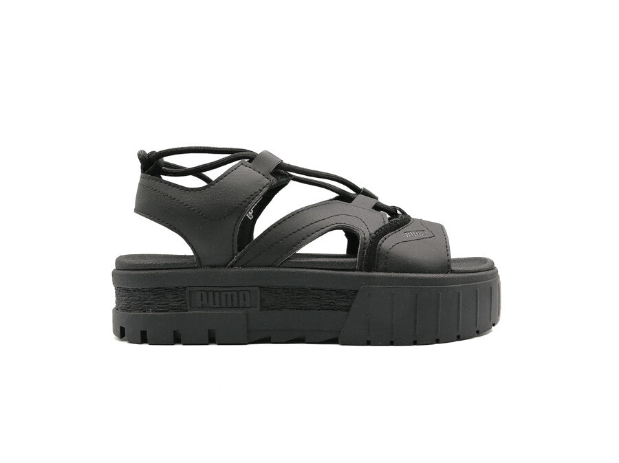 PUMA MAYZE SANDAL LACES WNS BLACK