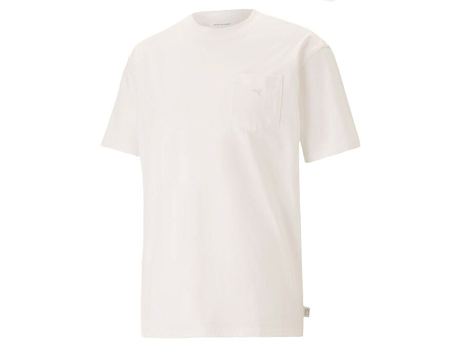 PUMA MMQ POCKET TEE WHITE