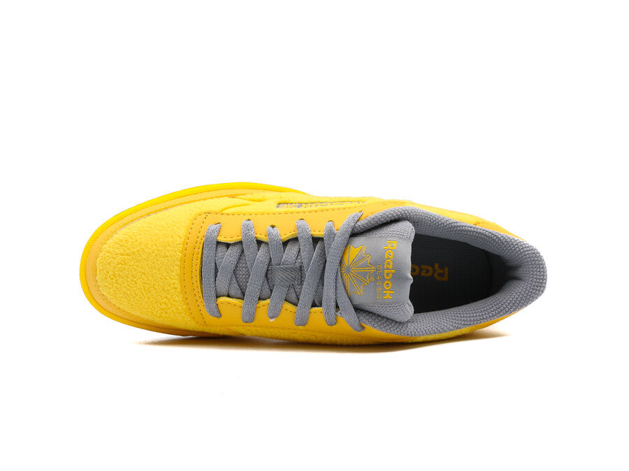 REEBOK CLUB C 85 VINTAGE FLEECE YELLOW