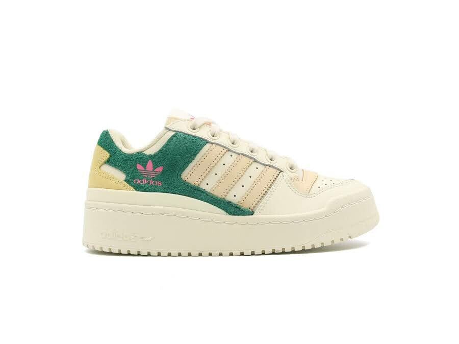 ADIDAS FORUM BOLD STRIPES WHITE YELLOW