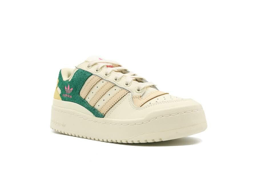 ADIDAS FORUM BOLD STRIPES WHITE YELLOW