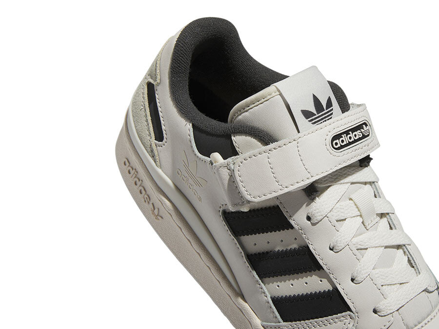 ADIDAS FORUM LOW WHITE BLACK