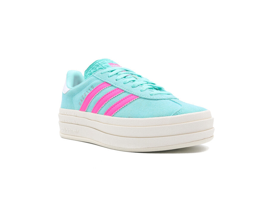 ADIDAS GAZELLE BOLD AQUA PINK