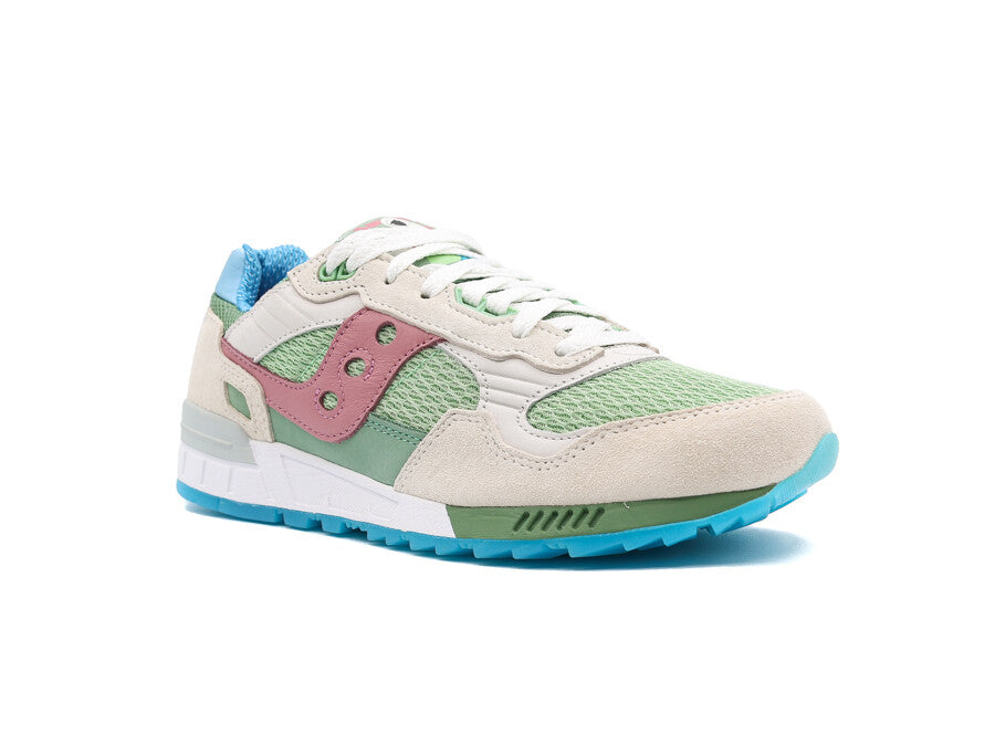 SAUCONY SHADOW 5000 GALAPAGOS - WHITE GREEN