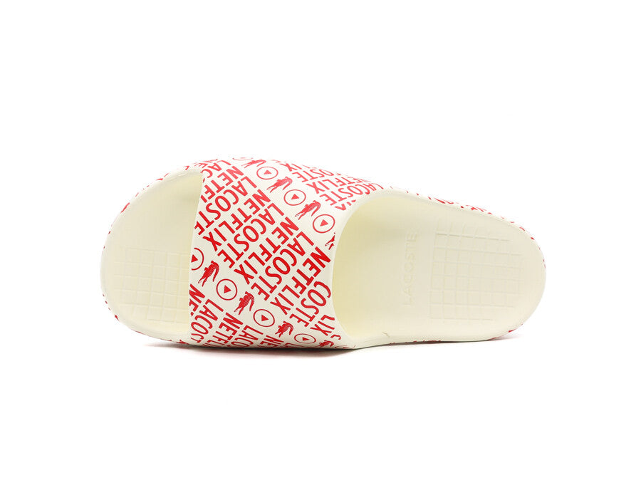 LACOSTE X NETFLIX CROCO SLIDE