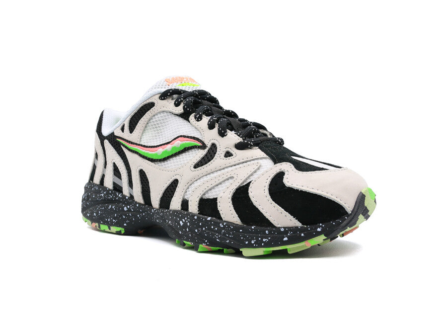 SAUCONY GRID AZURA 2000 - WHITE GRAY