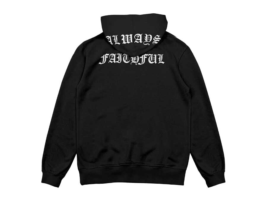 SUDADERA WASTED  HOODIE FAITHFUL BLACK