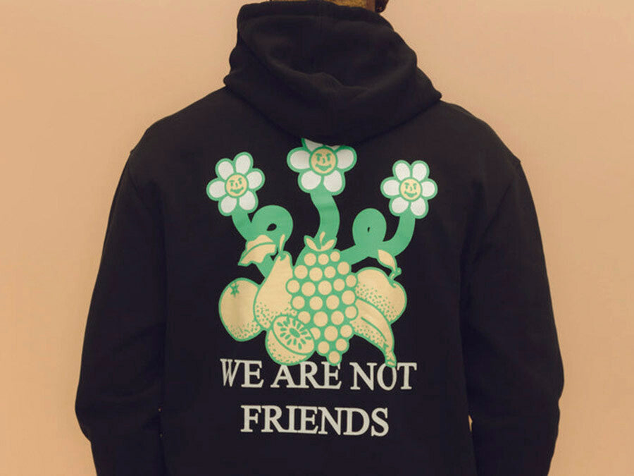 SUDADERA WE ARE NOT FRIEDS PASSION FRUIT HOODIE