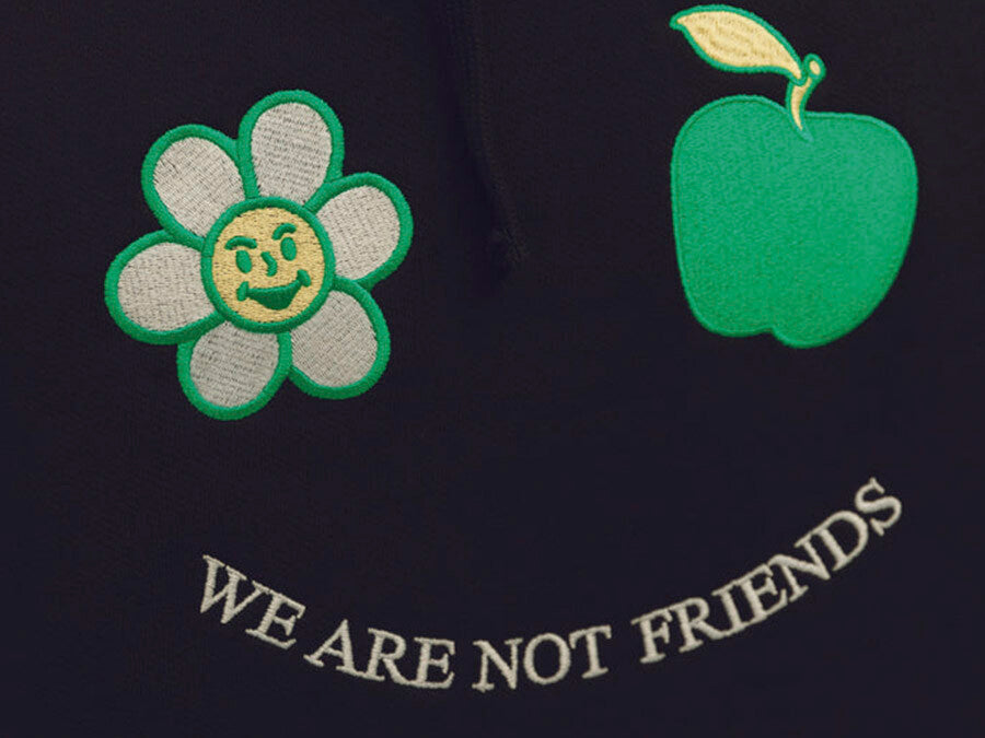 SUDADERA WE ARE NOT FRIEDS PASSION FRUIT HOODIE