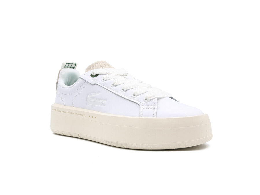 LACOSTE CARNABY PLATFORM WHITE