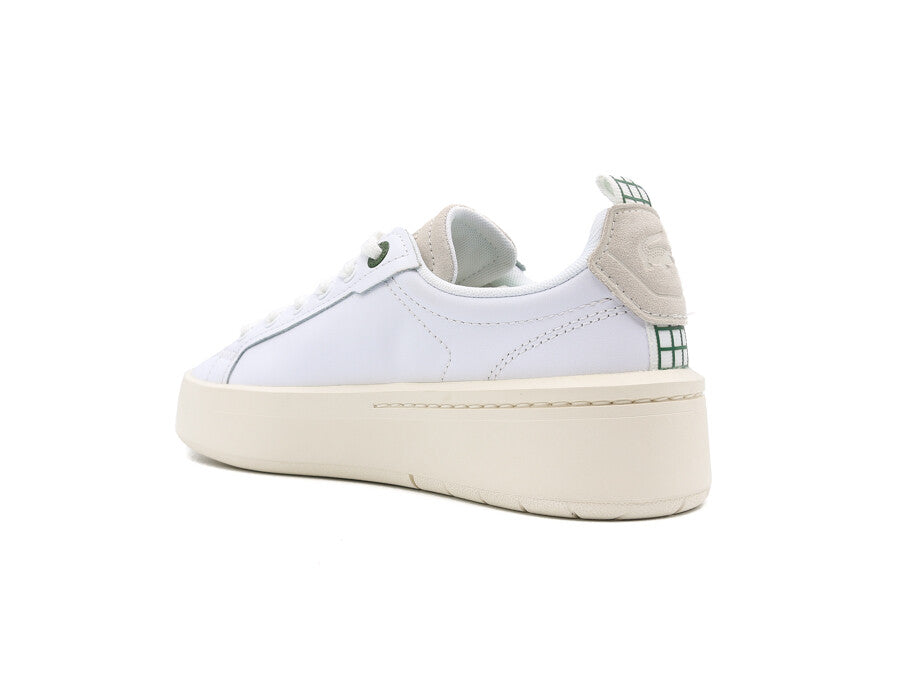 LACOSTE CARNABY PLATFORM WHITE