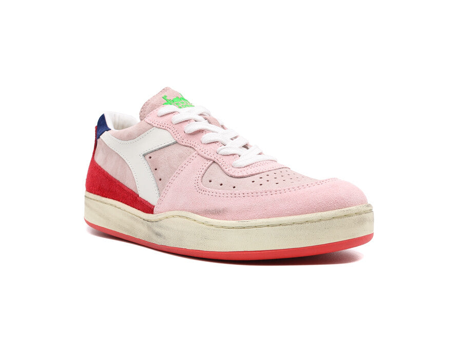 DIADORA BASKET LOW LAMPONE ITALIA SWEET PINK