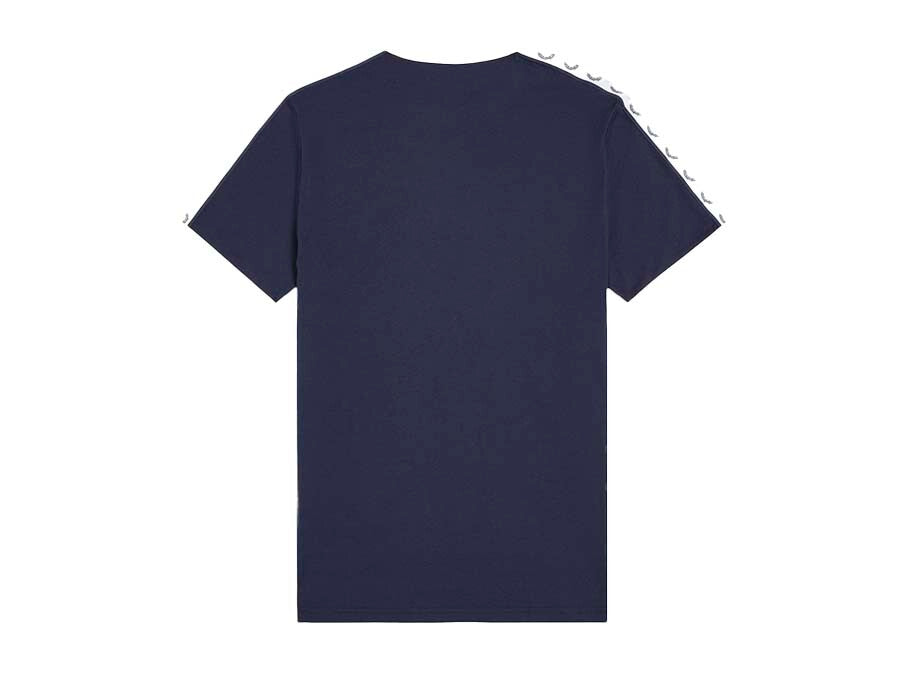 CAMISETA FRED PERRY TAPE RINGER BLUE