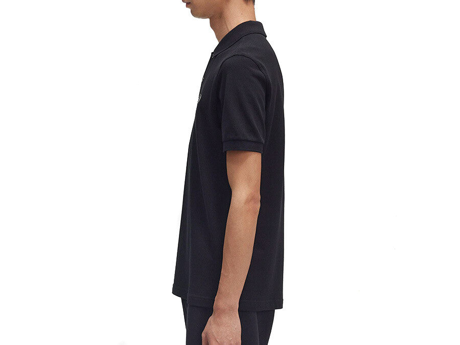 POLO FRED PERRY PLAIN BLACK