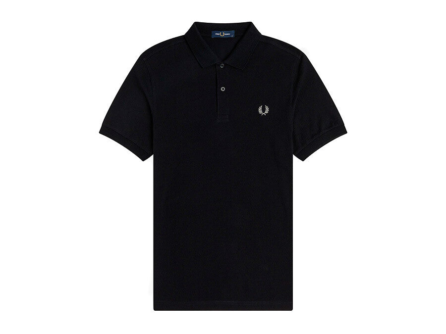 POLO FRED PERRY PLAIN BLACK