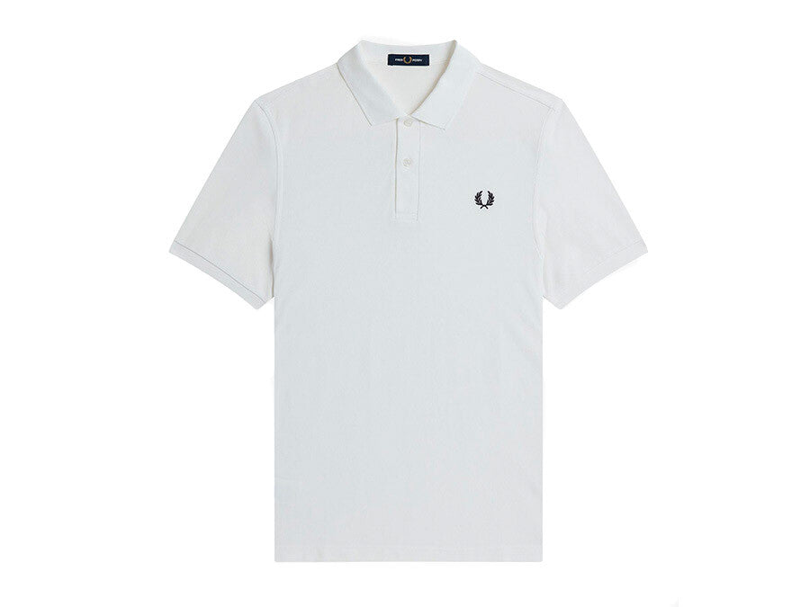 POLO FRED PERRY PLAIN WHITE