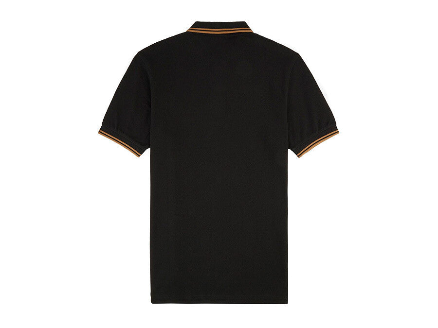 POLO FRED PERRY TWIN TIPPED BLACK