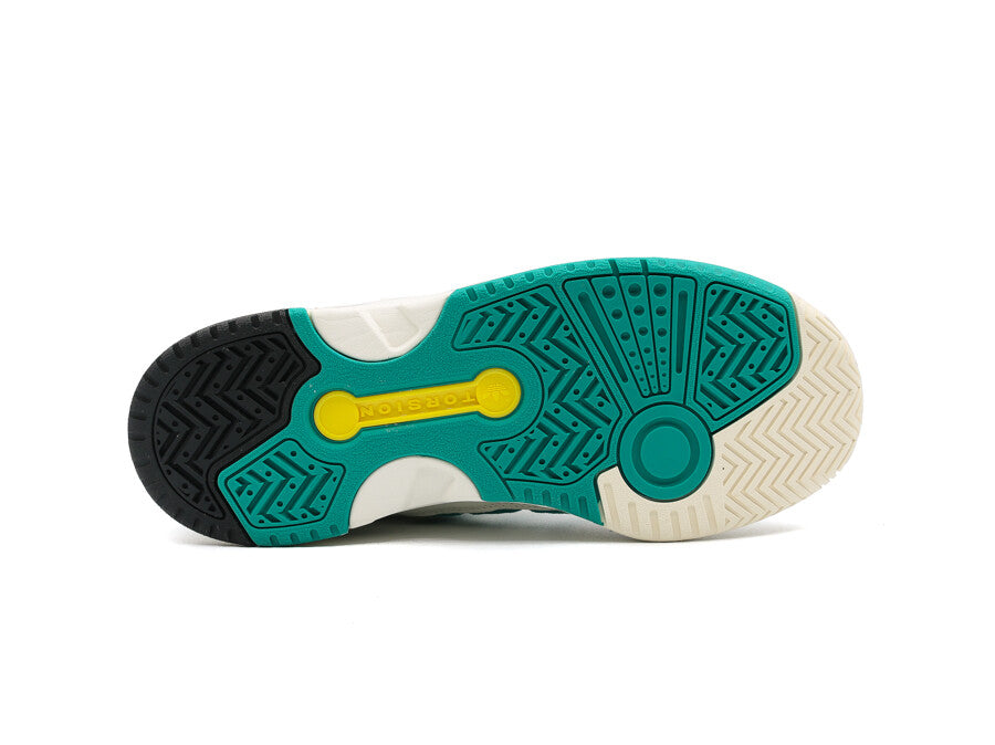 ADIDAS TORSION RESPONSE LOW WHITE GREEN