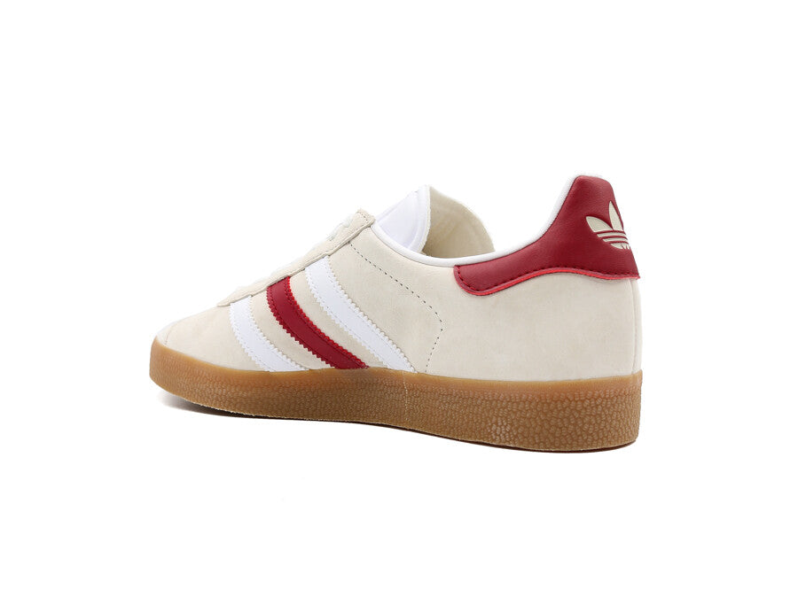 ADIDAS GAZELLE CREAM BURGUNDI
