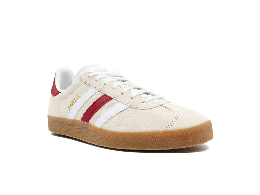 ADIDAS GAZELLE CREAM BURGUNDI