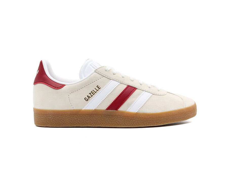 ADIDAS GAZELLE CREAM BURGUNDI