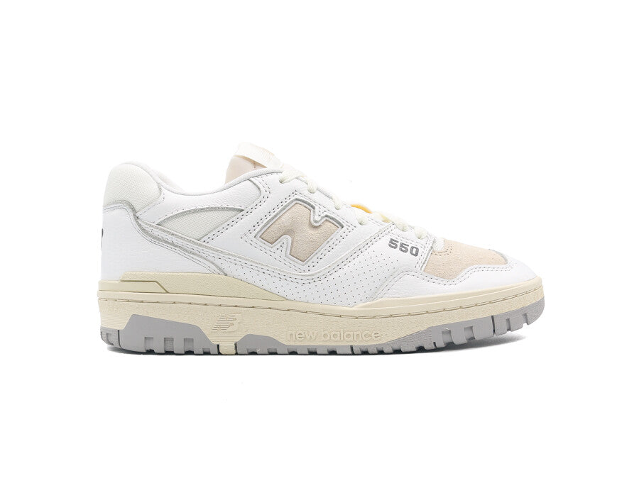 NEW BALANCE 550 WHITE BLUE SOLE