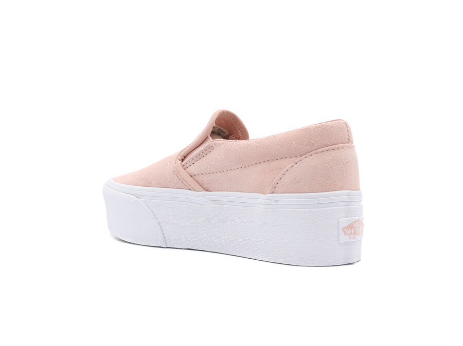 VANS UA CLASSIC SLIP-ON STACKFORM MONO ROSE SMOKE